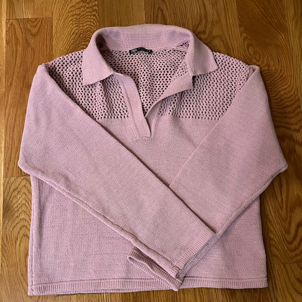 Pink Zara Sweater